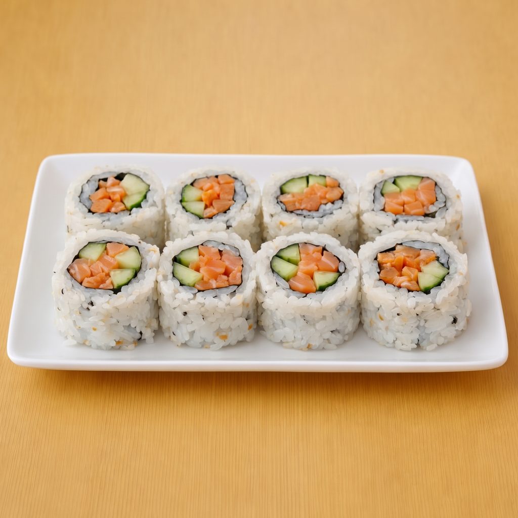 Spicy Octopus Roll.