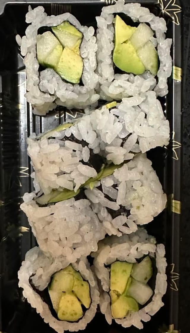 Avocado Cucumber Roll.